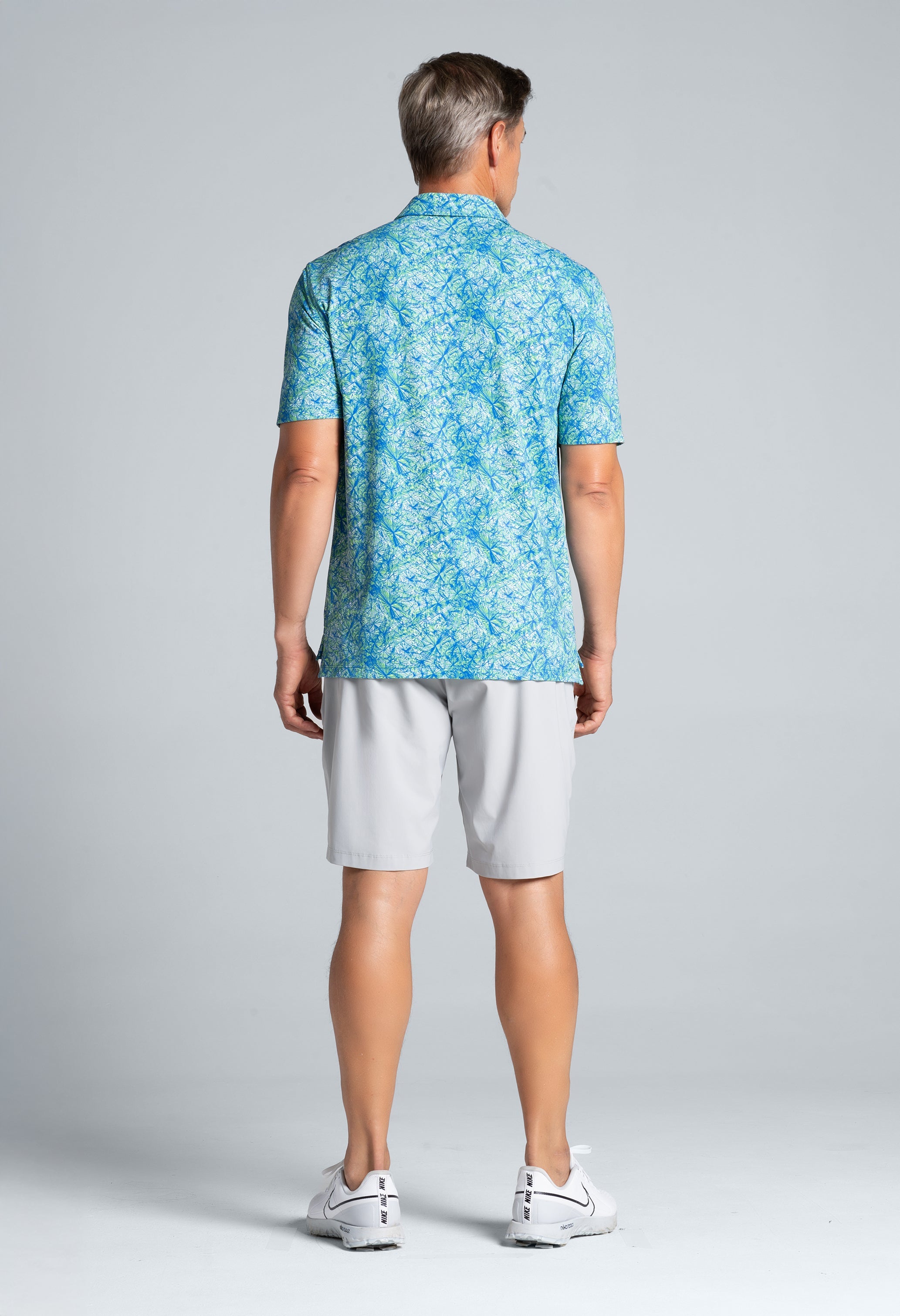 Fireworks Print Short Sleeve Polo – 94175 (Modern Fit)